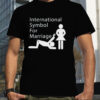 Wedding international symbol for marriage shirt