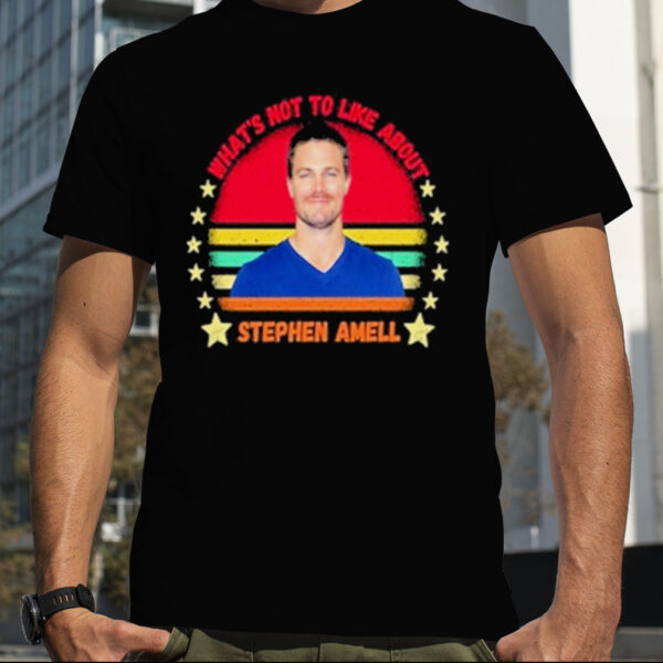 What’s Not To Like About Stephen Amell Vintage Shirt