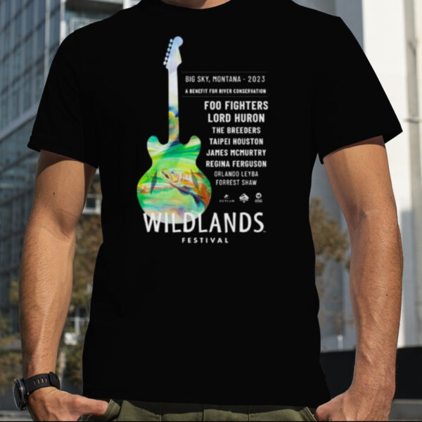 Wildlands Festival Foo Fighters Lord Huron 2023 Shirt