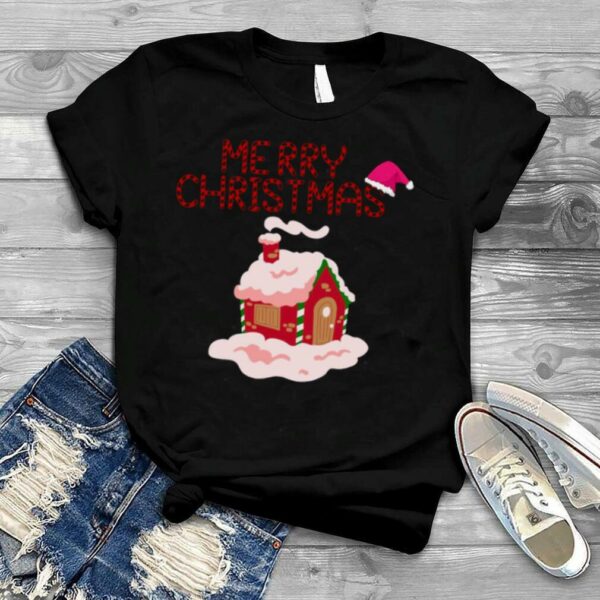 Winter Pink Caban Merry Christmas From Santas Cabin shirt