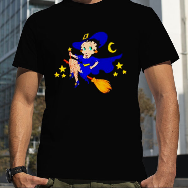 Witch betty boop mega yacht shirt