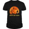 Witches With Hitches Sunset Halloween shirt