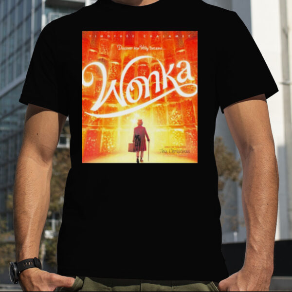 Wonka Only In Theaters This Christmas Poster Vintage Shirt