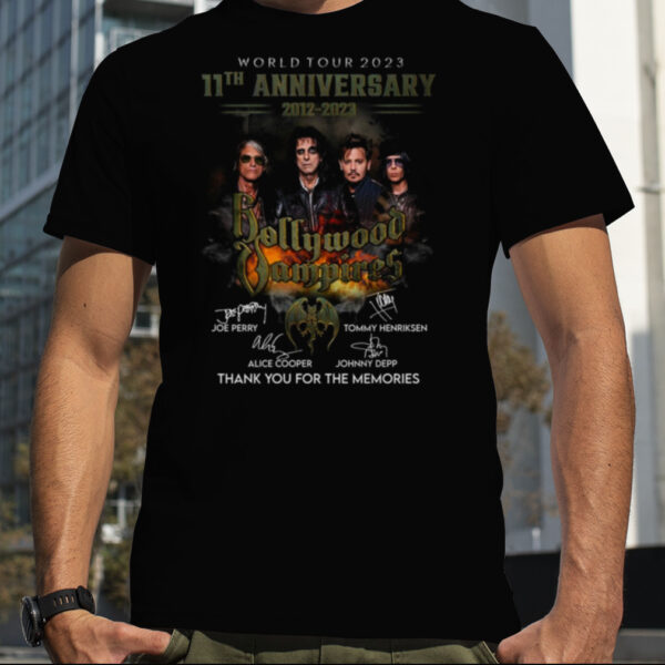 World Tour 2023 11th Anniversary 2012 – 2023 Bollywood Vampires T