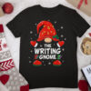 Writing Gnome Matching Family Group Christmas Party T Shirt