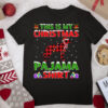 Xmas Santa This Is My Chinook Dog Christmas Pajama T Shirt