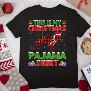 Xmas Santa This Is My English Bulldog Christmas Pajama T Shirt
