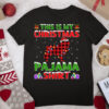 Xmas Santa This Is My Great Pyrenees Christmas Pajama T Shirt