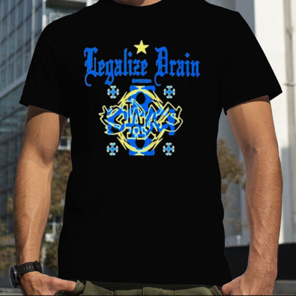 Year0001online legalize drain Sweden T shirt