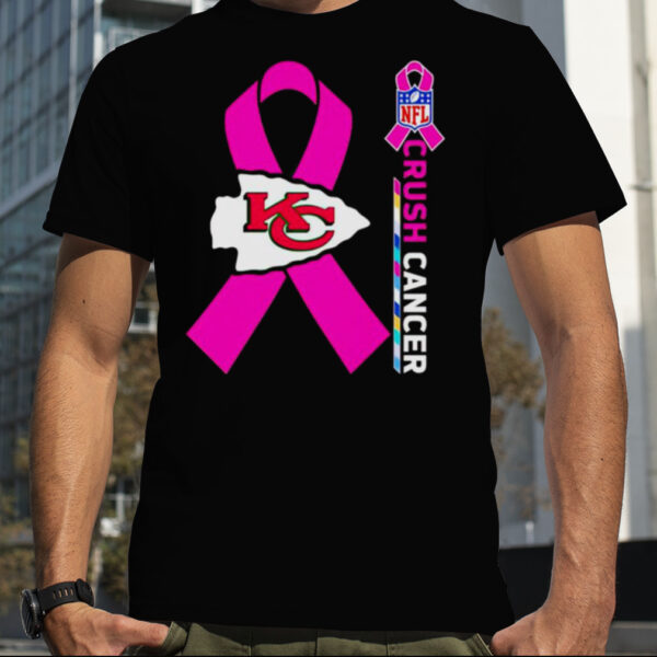 kansas City Chiefs NFL Crush Cancer shirt