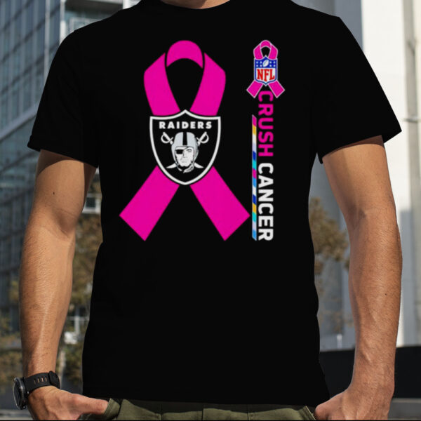 las Vegas Raiders NFL Crush Cancer shirt