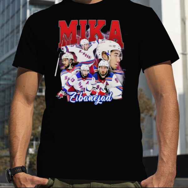 mika Zibanejad New York Rangers T shirt