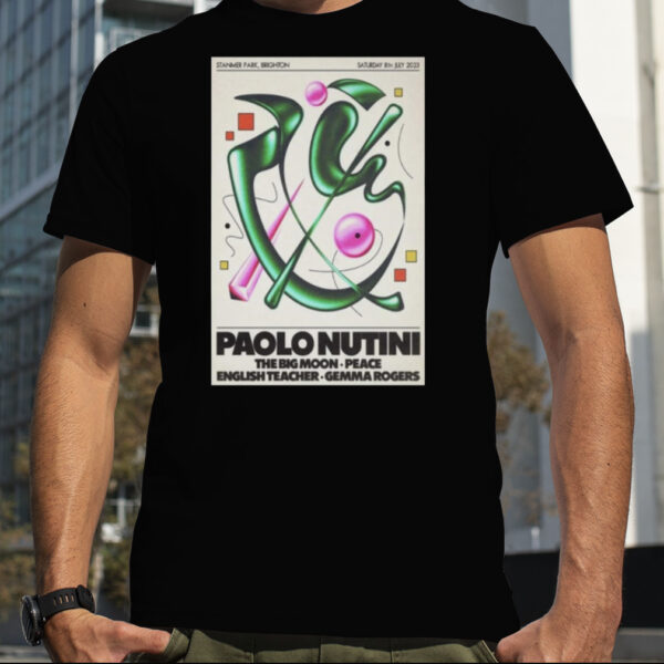 poster Paolo Nutini 8th July 2023 Brighton US Tour Shirt