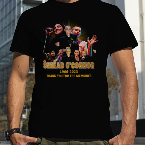 sinead O’Connor 1966 – 2023 Thank You For The Memories T Shirt