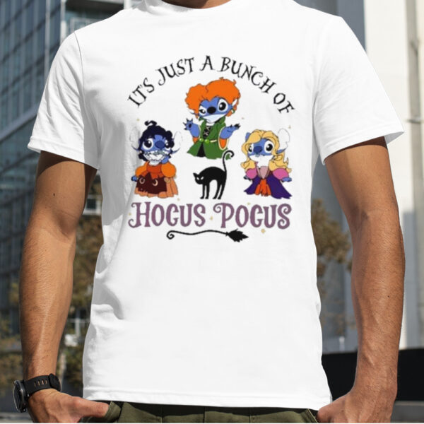 stitch Its Just A Bunch Of Hocuc Pocus Halloween shirt