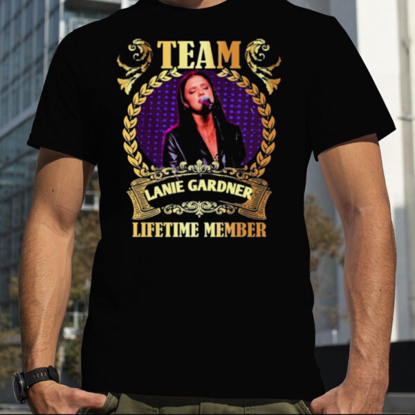 team Lanie Gardner lifetime member shirt