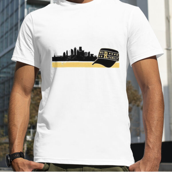 trending Pittsburgh Baseball Skyline We Are Family Shirt