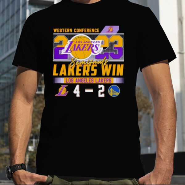 western Conference 2023 Semi Finals Lakers win shirt