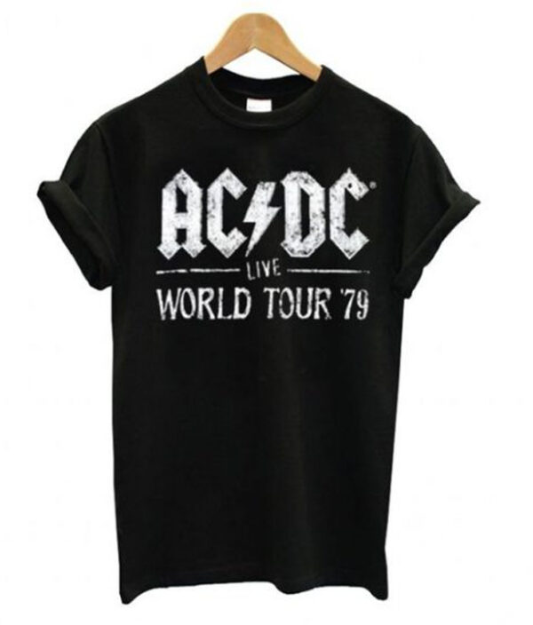 ACDC Live World Tour 79 T shirt