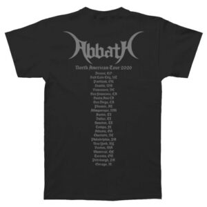 Abbath OLVE Tour T Shirt 3