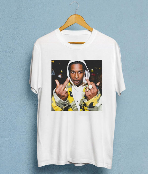 Asap Rocky Middle Finger T-Shirt