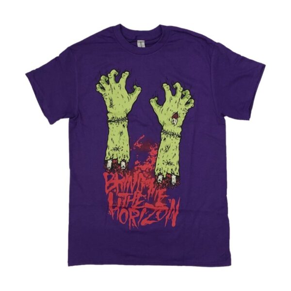 BMTH Zombie Hands Purple T-Shirt