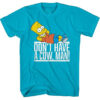 Bart Simpson Don’t Have A Cow Man Graphic T-Shirt