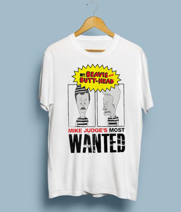 Beavis And Butt-Head Mike Judge’s Most Wanted T-Shirt