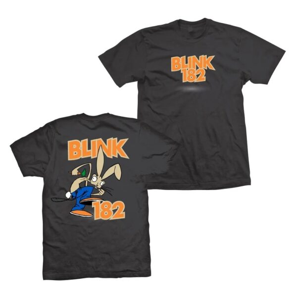 Blink 182 Classic Bunny Logo T-Shirt