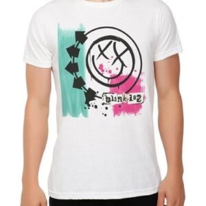 Blink 182 Smiley Face Logo T-Shirt
