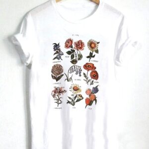 Bloom Flower Graphic T Shirt