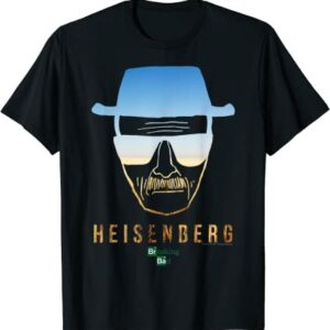 Breaking Bad Heisenberg Desert Horizon Outline T-Shirt