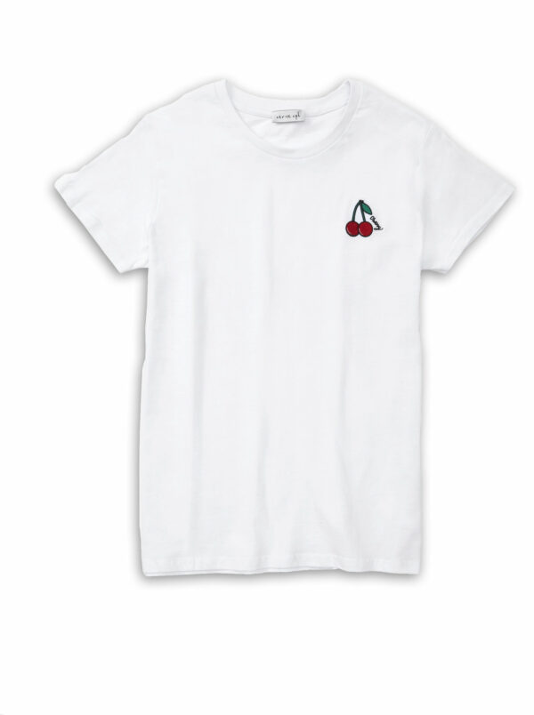 Cherry Pocket Print T-shirt