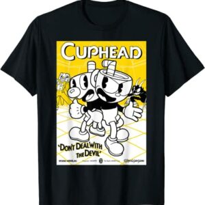 Cuphead Don’t Deal With The Devil Poster T-Shirt