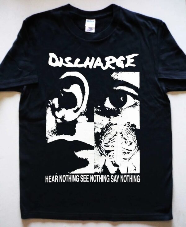 DISCHARGE Hear Nothing See Nothing Say Nothing T-shirt