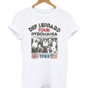 Def Leppard Tour Pyromania T-shirt