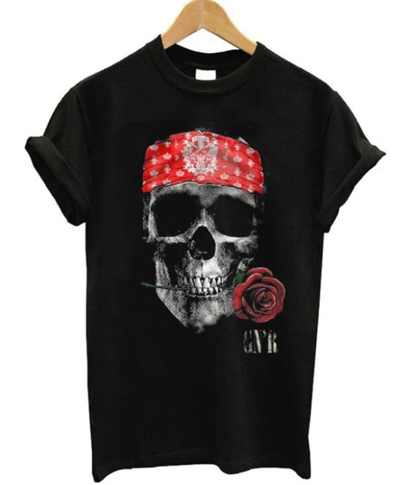 GNR Skull Rose T-Shirt