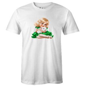 Girl n Rabbit tshirt