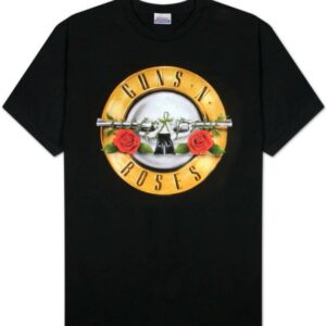Guns N Roses Bullet Logo T-shirt