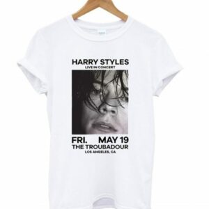 Harry Styles Live In Concert The Troubadour T shirt