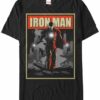 Iron Man Poster Short Sleeve T-Shirt