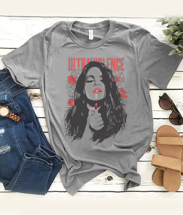 Lana Del Rey Ultraviolence Sketch T-Shirt