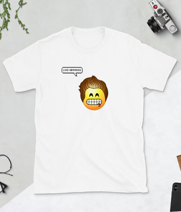 Luke Hemmings 5SOS Emoji T-Shirt