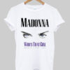 Madonna Who’s That Girl World Tour 1987 T-shirt