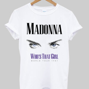 Madonna Who’s That Girl World Tour 1987 T-shirt
