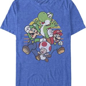 Mario and Friends Circle Retro T-shirt