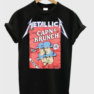 Metallica The Cap'ns of Krunch T shirt 1