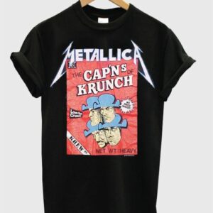 Metallica The Cap’ns of Krunch T-shirt 1 Metallica The Cap'ns of Krunch T shirt 2