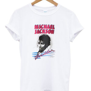 Michael Jackson Thriller 1983 Adult T-Shirt Michael Jackson Thriller 1983 Adult T-Shirt