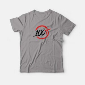 100 Thieves Logo Esports T shirt 3